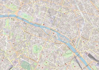 LansMap terrain map